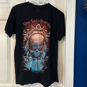 UNIVERSAL STUDIOS HALLOWEEN HORROR NIGHTS 2017 Your Soul is Requested T-Shirt